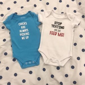 Baby boy onesies